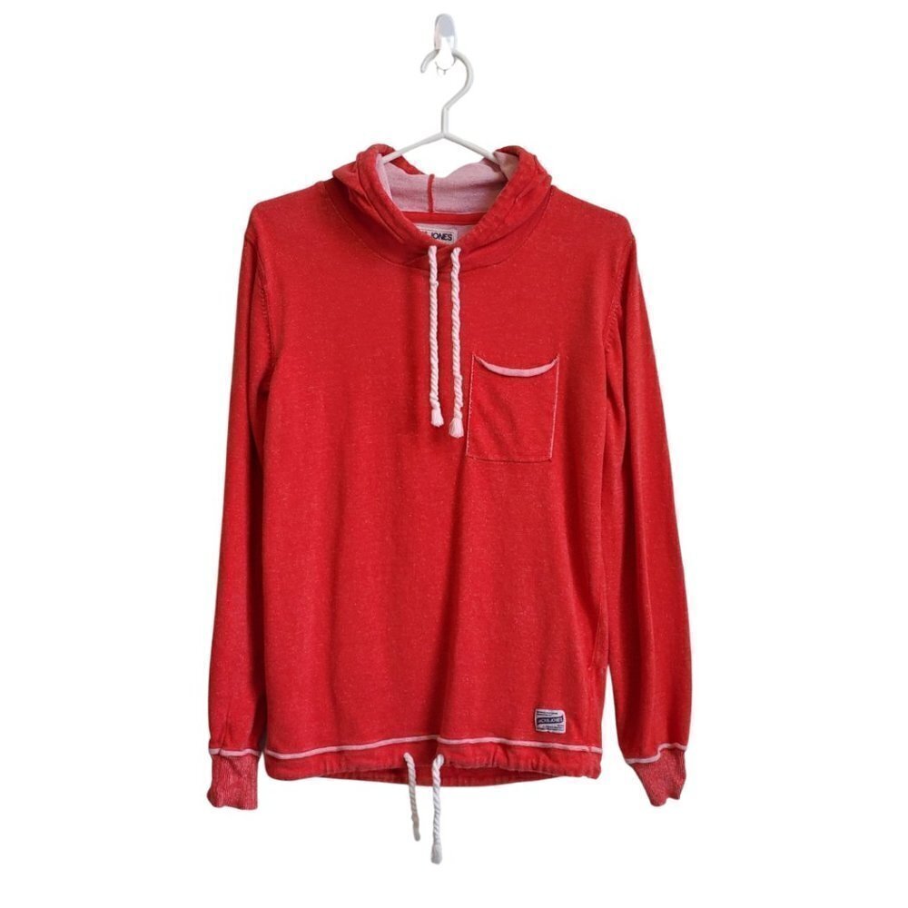 Jack & Jones Orange Hoodie, Size Small